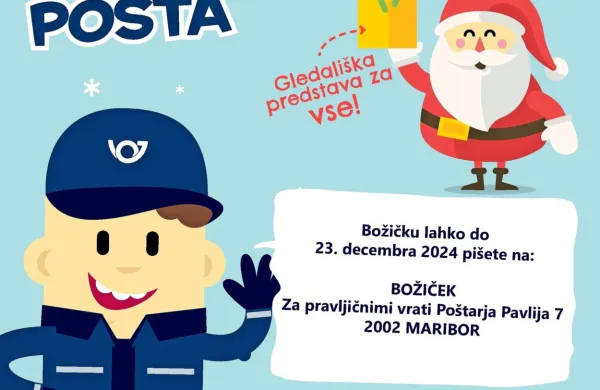 Božičkova po&scaron;ta in ogled pravljice Pikin božič