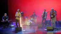 Avtomobili (z leve) Mirko in Marko Vuksanović, David Morgan, Uroš Trebižan in Boštjan Andrejc Bushy so navdušili tudi v Sežani.   