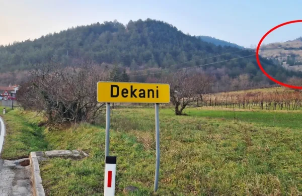 Sončno elektrarno bi umestili na pobočje ob cesti, ki vodi od 
Dekanov po dolini Rižane do Cepkov.