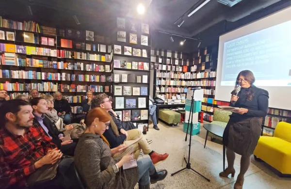 Projekt Episkop  je predstavila njegova vodja na ZRC, dr. Špela Ledinek Lozej. 
