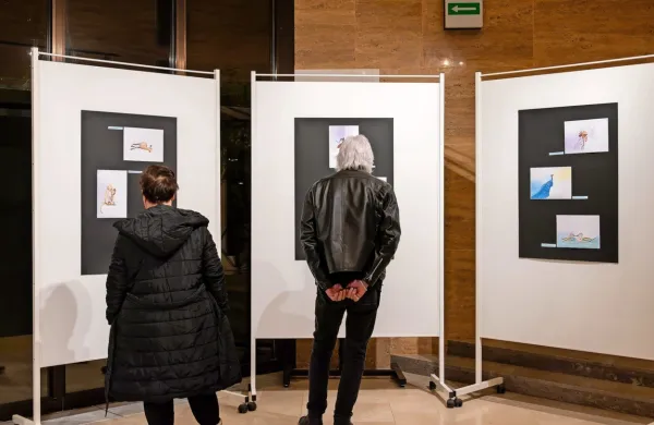 Razstava v Mali galeriji Mira Kranjca kulturnega doma v Sežani je 
na ogled do 17. februarja.