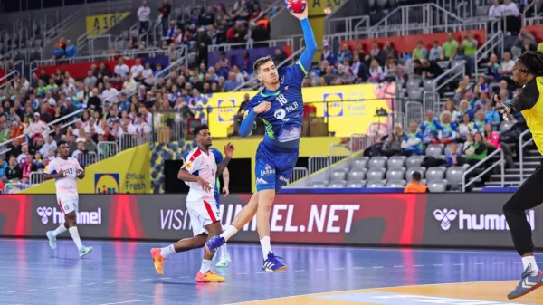 Tadej Kljun je proti Kubi prispeval šest zadetkov.