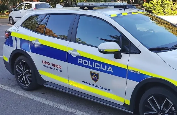 Ilirska Bistrica: med delom na fasadi omahnil v globino