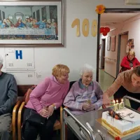 Znana idrijska frizerka Marija Bratu&scaron; - Mici praznuje 100 let (FOTO)