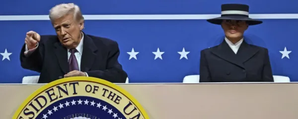 Trump obljublja veliko Ameriko in Mars