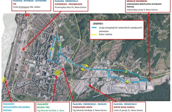 Odprtje EPK: kje brezplačno parkirati?