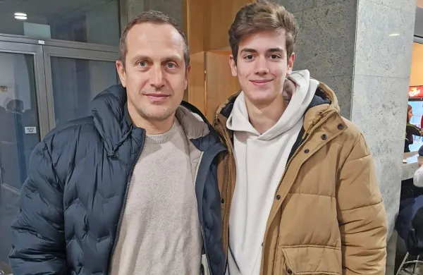Ponosni oče Jure Ko&scaron;ir: Jalen ga je že prerasel