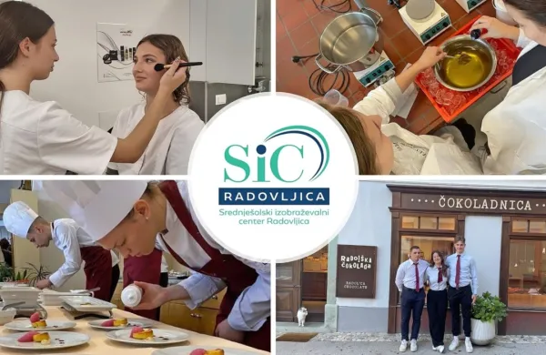 Srednje&scaron;olski izobraževalni center (SIC) Radovljica: &scaron;ola, ki odpira vrata v poklice prihodnosti