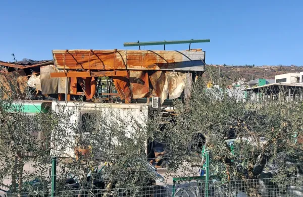 Na dvori&scaron;ču lucijske Agrarie tako kot dan po požaru (FOTO)