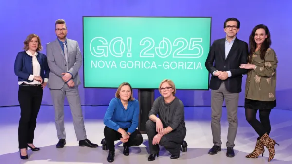 Evropska prestolnica kulture je združila tudi voditelje obeh 
programov RTV Koper-Capodistria.