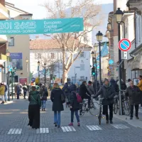 (FOTO, VIDEO) EPK: “Nova Gorica in Gorica praznujeta začetek nečesa velikega in lepega”