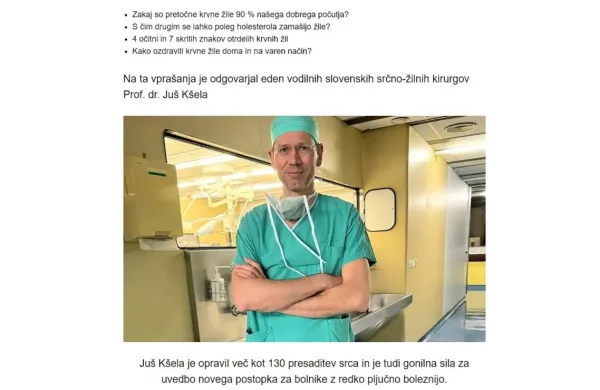 Pri Zdravniški zbornici Slovenije  opozarjajo na lažna oglasna 
sporočila na spletu, pri katerih goljufi zdravnikom ukradejo 
identiteto in njihove fotografije oziroma z izmišljenim intervjujem 
zavajajoče oglašujejo izdelke. 