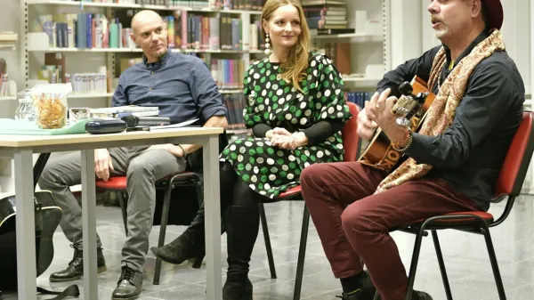 Štiri kvarte so spisali: (z leve) Borja Bolčina, Petra Koršič, Matej Gruden Keko in ...