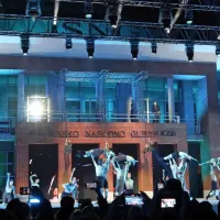 SNG Nova Gorica je nudilo impresivno kuliso celotnemu odprtju EPK, posebej veličasten pa je bil nastop plesalcev MN Dance Company na glasbo dua Silence in koreografijo Branka Potočana.     