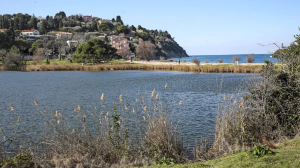 Ob morju bo popoldne pihal maestral.