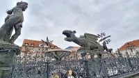 Mitološka pošast sredi Novega trga je simbol mesta
