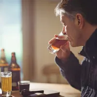  Jetrom lahko škodijo že zmerne količine alkohola.