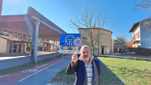 Vodnik Gorazd Skrt nas je popeljal na organizirano švercarsko 
turo.