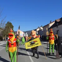 Pester pustni torek tudi v Postojni (FOTO)