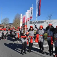 Pester pustni torek tudi v Postojni (FOTO)