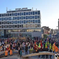 Pester pustni torek tudi v Postojni (FOTO)