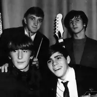 Kameleoni po prvem koncertu v mladinskem klubu v Kopru 
septembra leta 1965