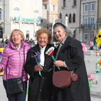 Cvetoči Tartinijev trg navdu&scaron;il obiskovalce (FOTO+VIDEO)