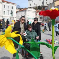 Cvetoči Tartinijev trg navdu&scaron;il obiskovalce (FOTO+VIDEO)