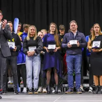 Najboljši koprski športniki leta 2024: Leški, Vodišek in rokometaši (FOTOGALERIJA)