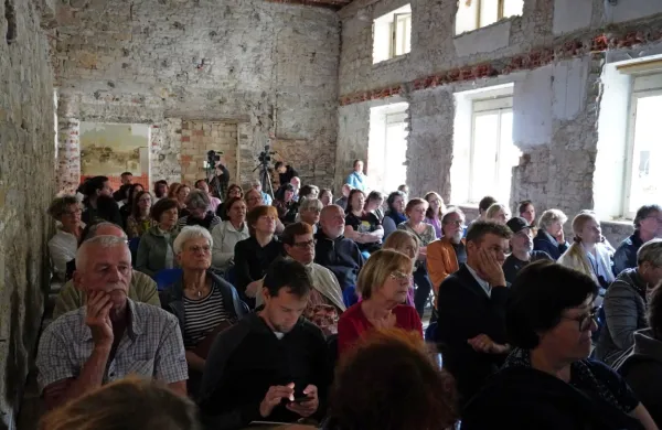  Javna predstavitev poteka prenove Servitskega samostana v Kopru Foto: UP FHŠ 