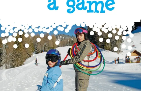Naslovnica knjige Skiing is a Game (Smučanje je igra)