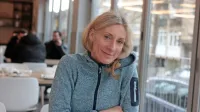 Eliza Kubarska je veliko razmišljala o hkratnih vlogah matere in 
alpinistke.