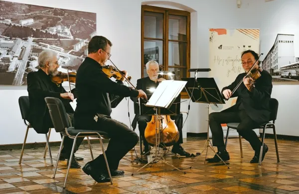 Kvartet Tartini je odprl letošnji koncertni cikel Grajskih harmonij.