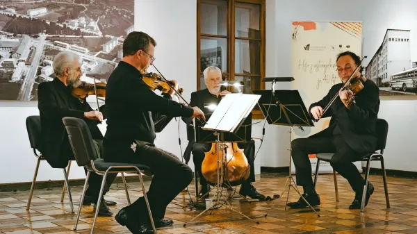 Kvartet Tartini je odprl letošnji koncertni cikel Grajskih harmonij.