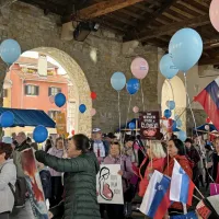 Protestni&scaron;ka nedelja v Kopru: &ldquo;Božje besede stran od medicinske nege&rdquo;