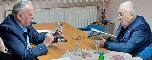 Ko spomini oživijo: Valentin Hren in Bogdan Šavli 