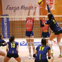 Koprčanka Nina Djukić (2) je kljub dobri novogoriški obrambi 
dosegla 24 točk