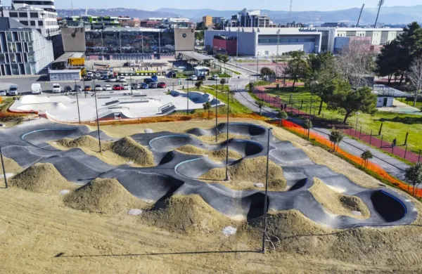 Nov kolesarski park v Kopru je končan