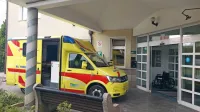 Včerajšnji sestanek je bil v Ajdovščini, kjer je zdravstveni dom - 
glede na regijske razmere - kadrovsko nadpovprečno zaseden.