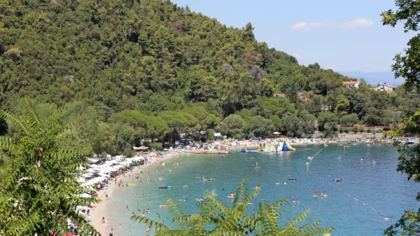 Kamp Medveja leži pri Lovranu. Fotografija je simbolična.