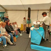 Valter Kramar je svetoval o pripravi rib in ribjih jedi. 