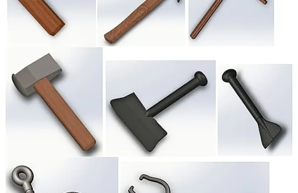 Digitalizacija ladjedelskih orodij iz muzejske zbirke