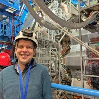 

Sodelavec SMASH Tadej Novak (IJS) v CERN-u.