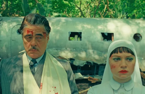 Prizor iz najnovejšega filma Wesa Andersona The Phoenician 
Scheme