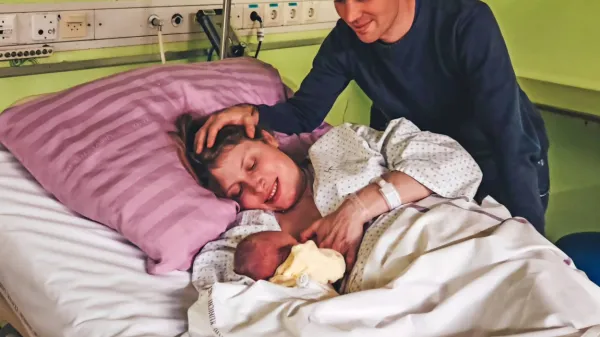 Rekorderka je prvič postala mamica