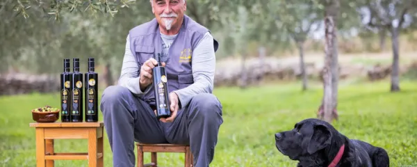 Arsen Jurinčič je eden najbolj nagrajevanih slovenskih oljkarjev.