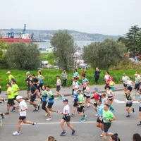Istrski maraton tokrat pospremljen z dežjem (FOTO)