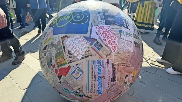 Pistolettovo kroglo so v Novo Gorico prikotalili ob kulturnem 
prazniku