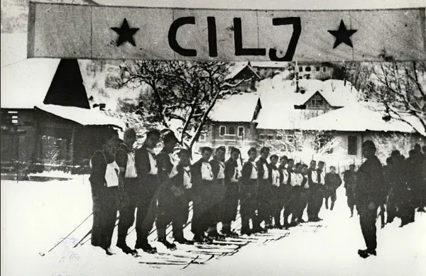 V Cerknem so bile januarja 1945 edini smučarske tekme v 
okupirani Evropi.