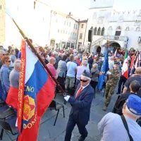 Slovesnosti ob 80. obletnici osvoboditve Kopra se je udeležil tudi eden od njenih osrednjih akterjev - partizan Danilo Ivančič (FOTO)